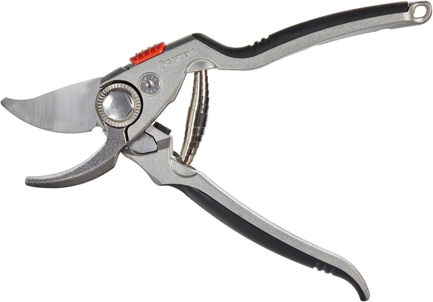 image8702 Aluminium Secateurs Premium Bypass Pruner for Thicker Twigs and Branches Robust Aluminium Handles Replaceable Blade Max Cutting Diameter 1quot