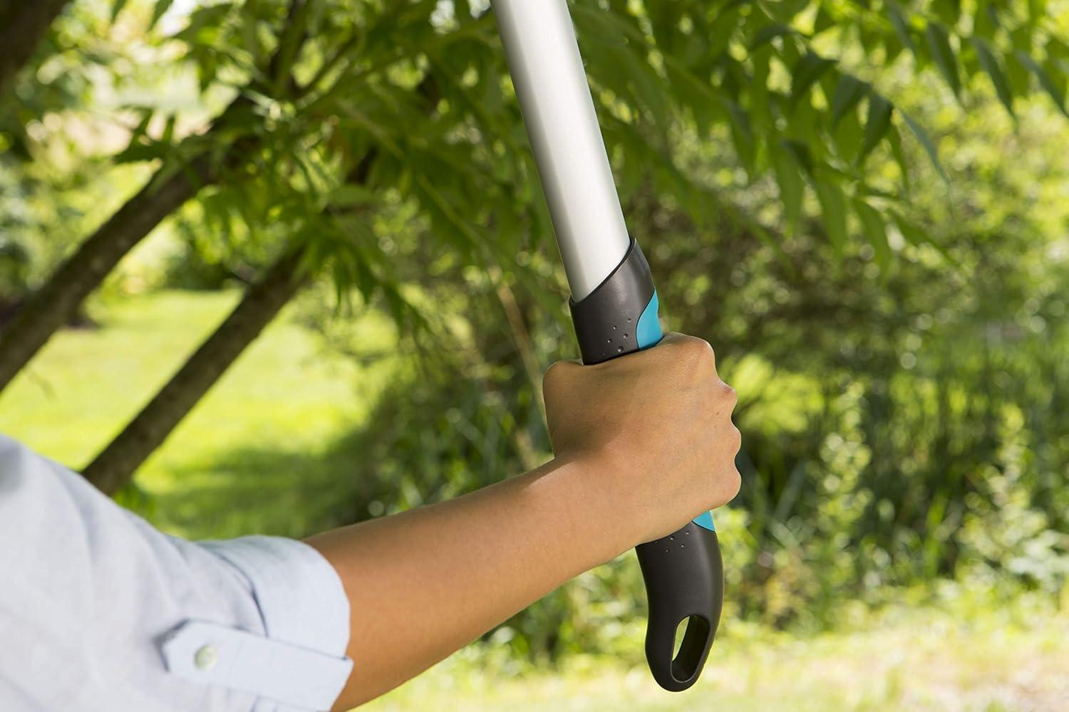 imageGARDENA 12003 Bypass Loppers Pruning Shears Heavy Duty Steel Blade for Cutting in Garden 27quot Handle Pruning Shears Cut up to 165quot Inch Diameter Branches Made in GermanyBypass