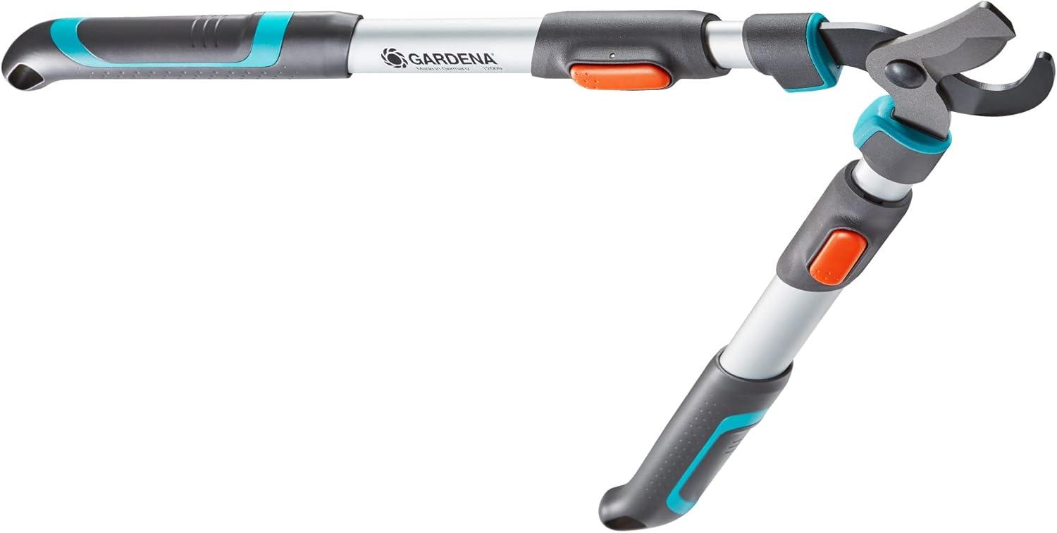 imageGARDENA 12003 Bypass Loppers Pruning Shears Heavy Duty Steel Blade for Cutting in Garden 27quot Handle Pruning Shears Cut up to 165quot Inch Diameter Branches Made in GermanyBypass