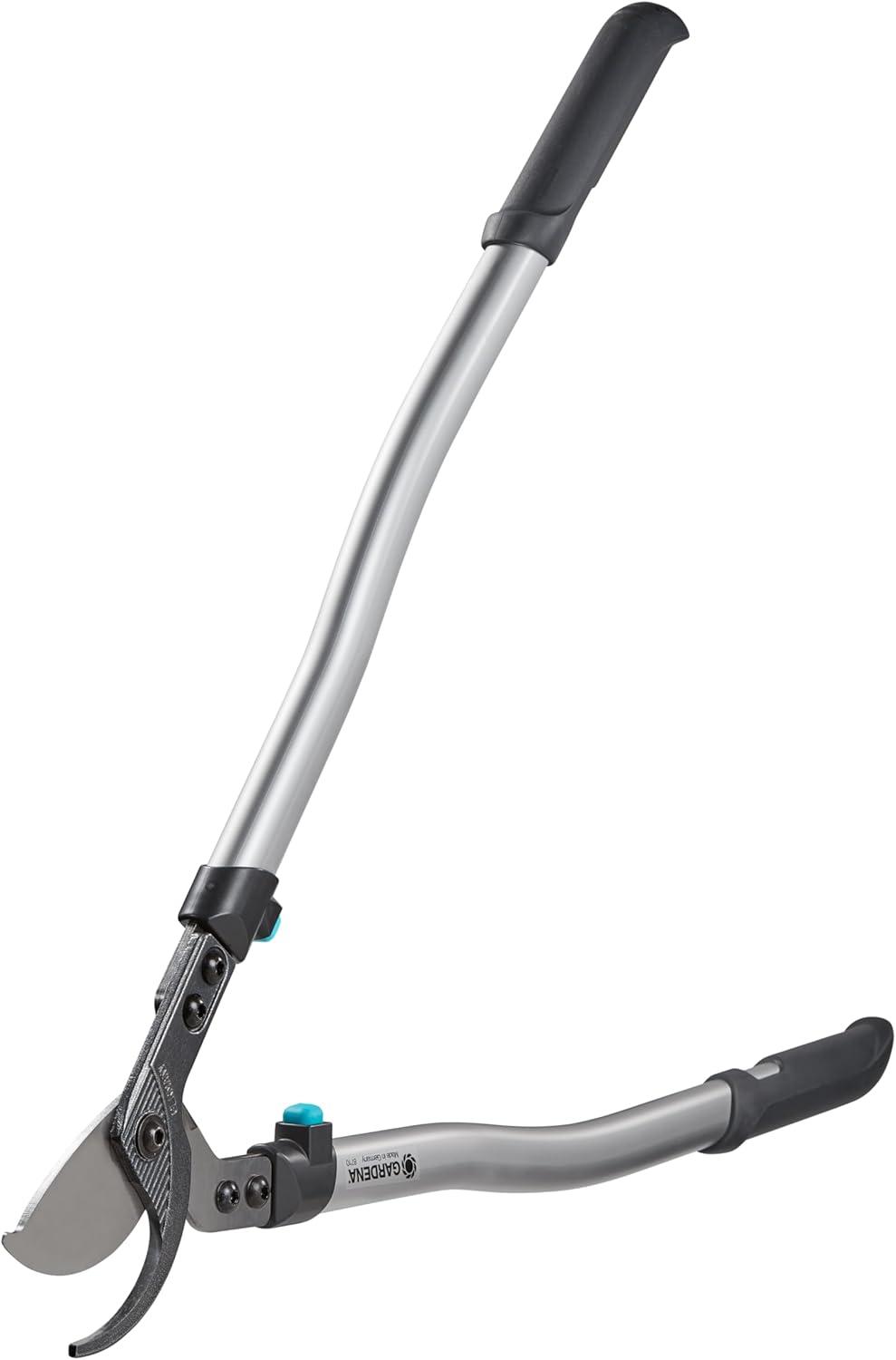 imageGARDENA 12003 Bypass Loppers Pruning Shears Heavy Duty Steel Blade for Cutting in Garden 27quot Handle Pruning Shears Cut up to 165quot Inch Diameter Branches Made in GermanySingle