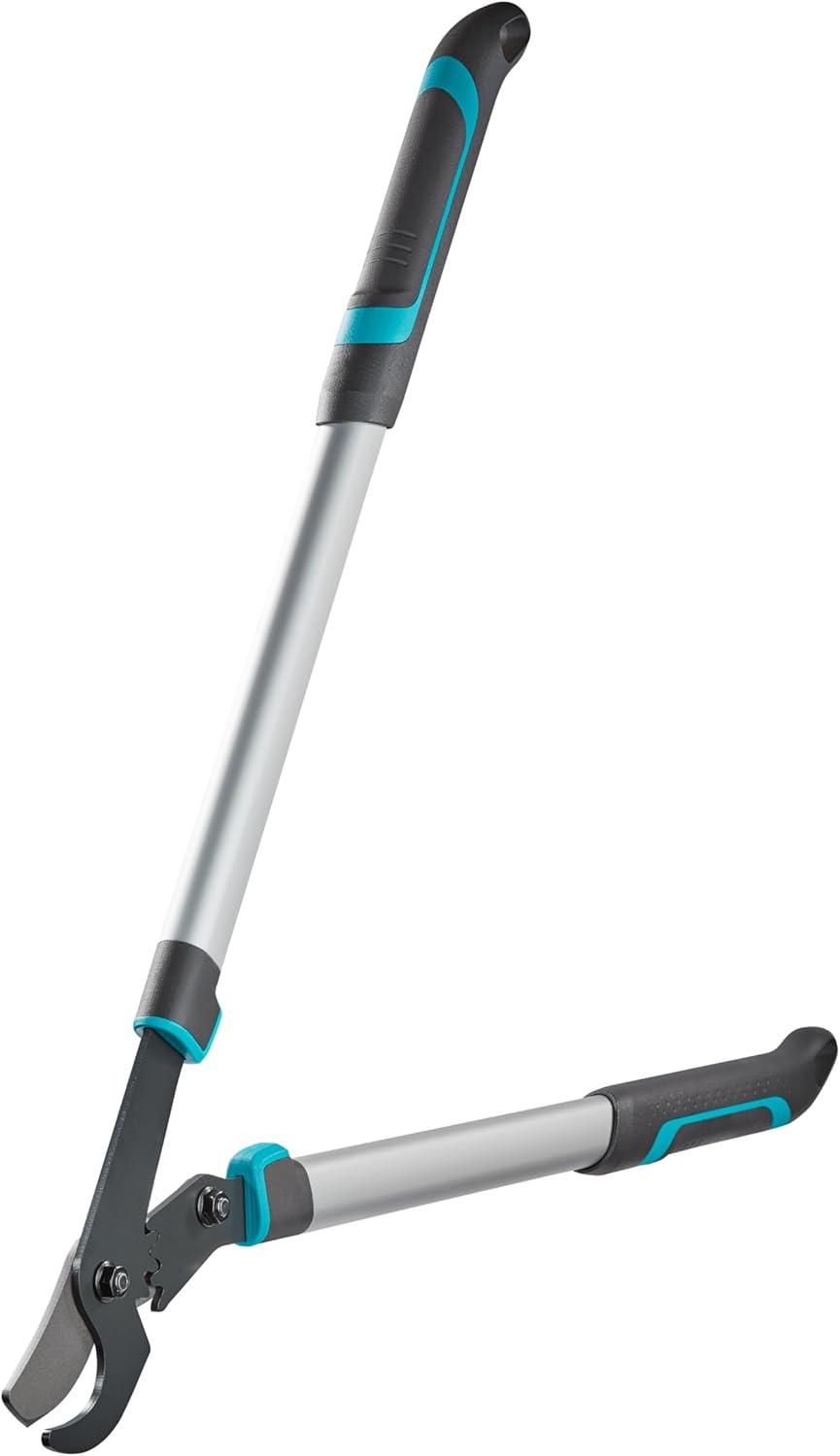 imageGARDENA 12003 Bypass Loppers Pruning Shears Heavy Duty Steel Blade for Cutting in Garden 27quot Handle Pruning Shears Cut up to 165quot Inch Diameter Branches Made in GermanyBypass