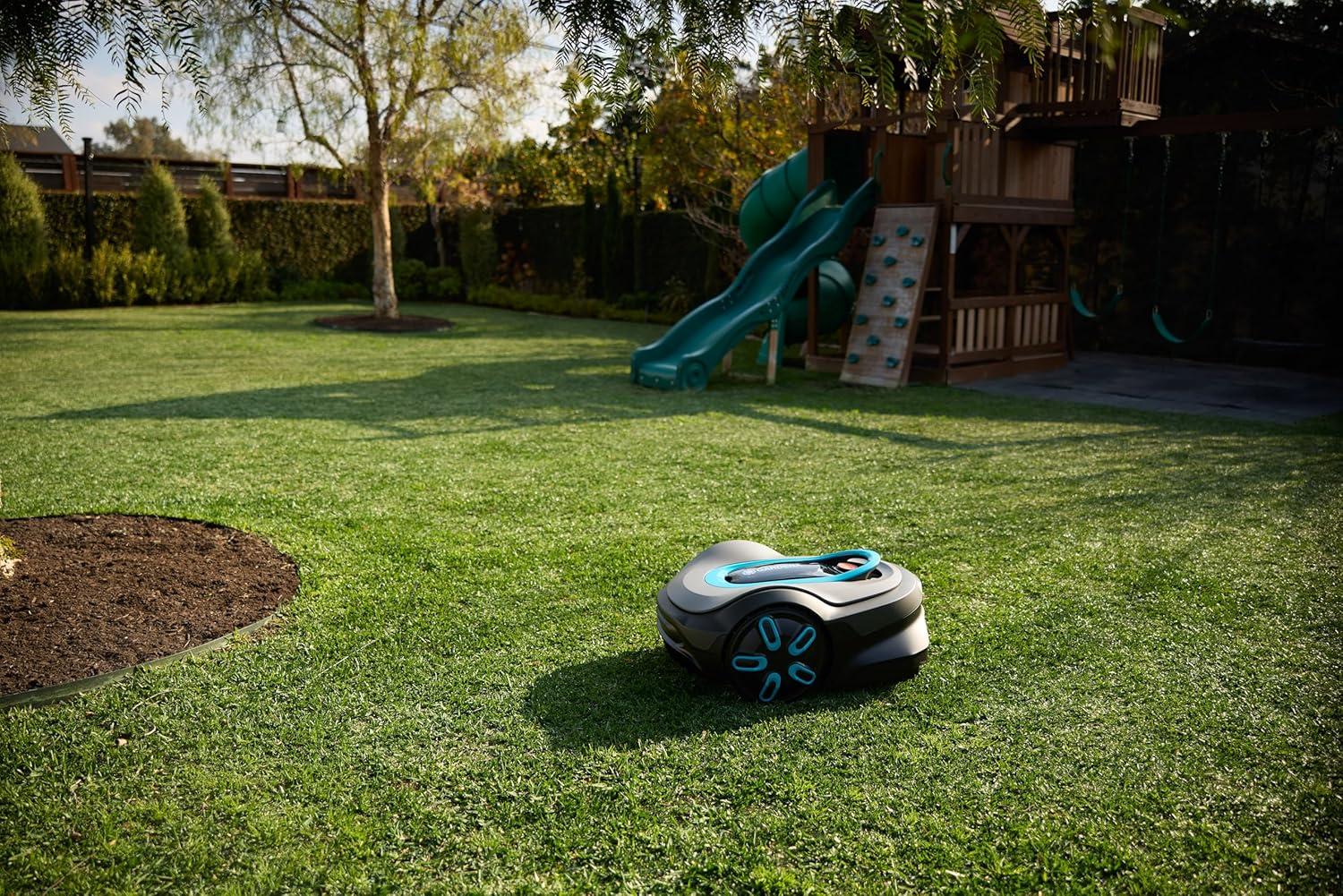 imageGARDENA 15301 All New 2025 SILENO Flex Engineered in Germany for The Most challenging lawns Height 1quot 4quot cuts Through All Grass Types with Ease