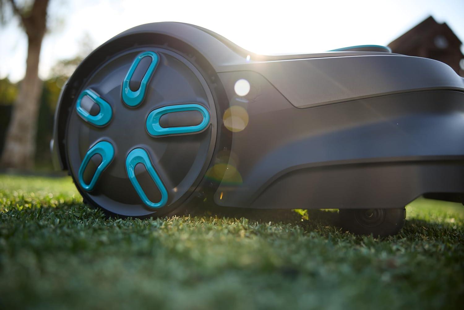 imageGARDENA 15301 All New 2025 SILENO Flex Engineered in Germany for The Most challenging lawns Height 1quot 4quot cuts Through All Grass Types with Ease