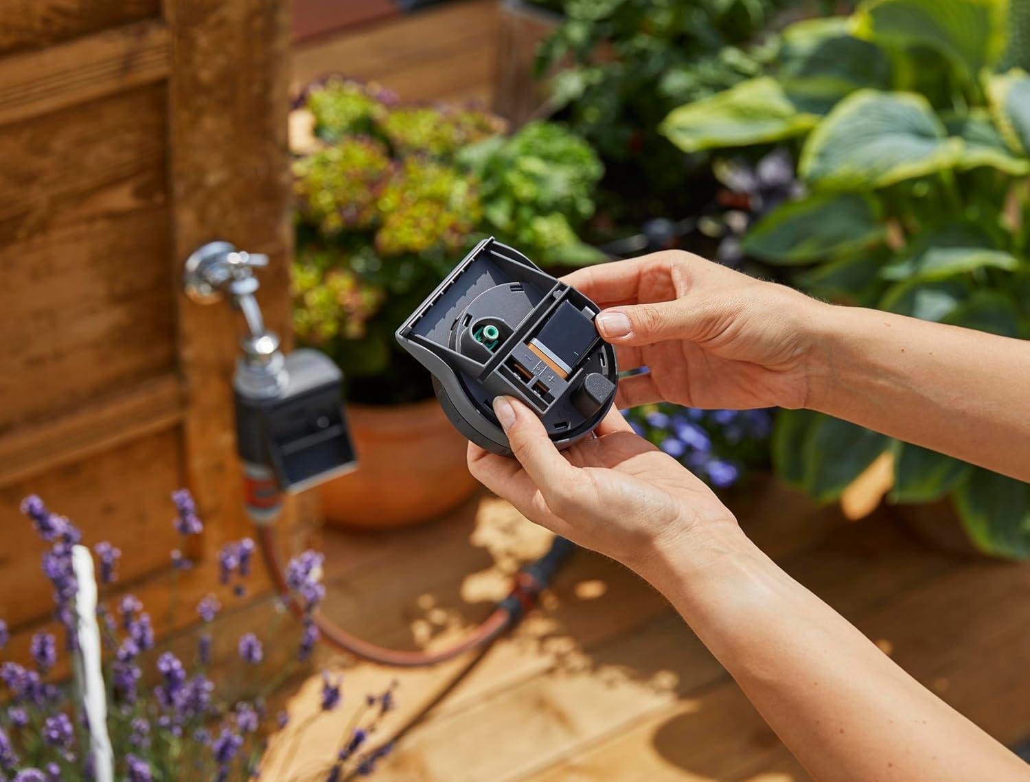 imageGARDENA 1890 Flex Hose Faucet Hose Connector Water TimerIrrigation computer Flex