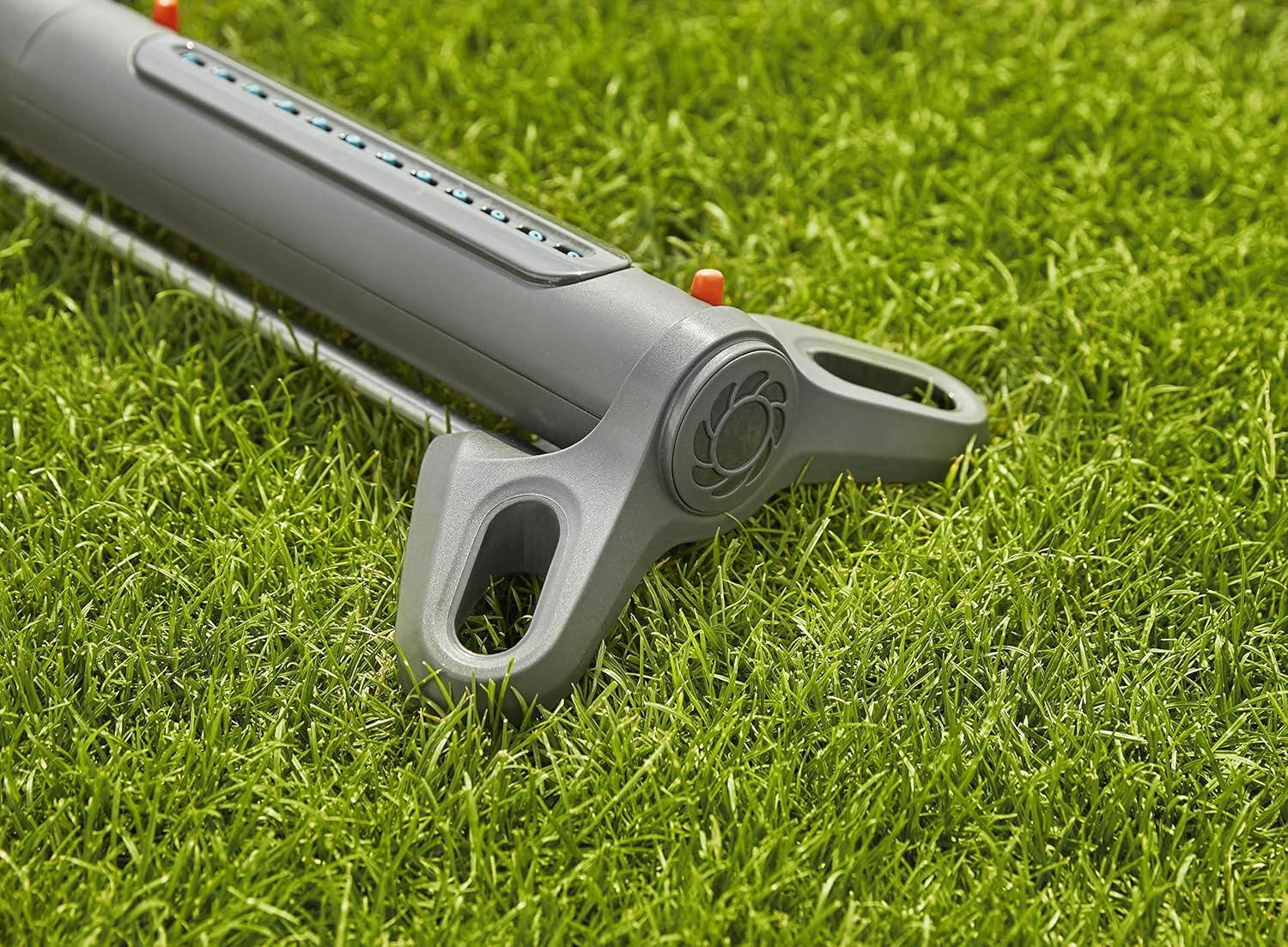 imageGARDENA 20570 Up to 3800 sq ft AquaZoom Adjustable Oscillating Yard Sprinkler for Watering Large Area Lawn and Garden Aquazoom Outdoor oscillating Sprinkler has Wide Heavy Duty Base3800 ft