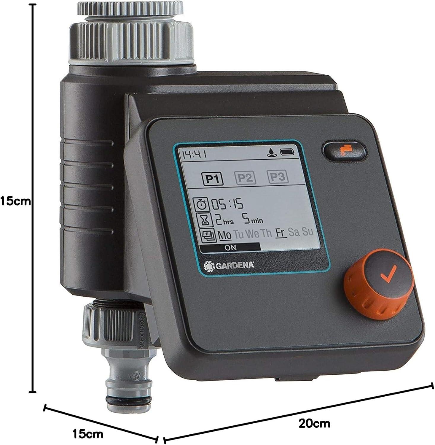 imageGardena 1890 riego FlexControl para grifos de 2027 y 2634 Programador 113x157x16 cm EstndarSelectControl Irrigation Computer