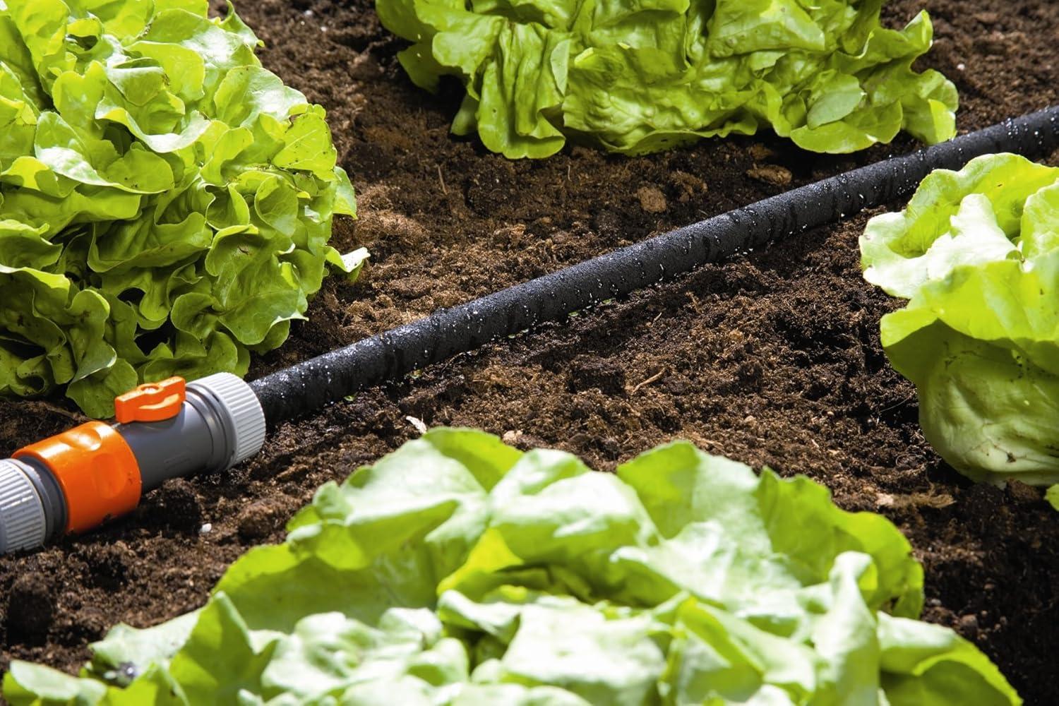 imageGardena 1969U 50Foot Recycled Rubber Soaker Hose