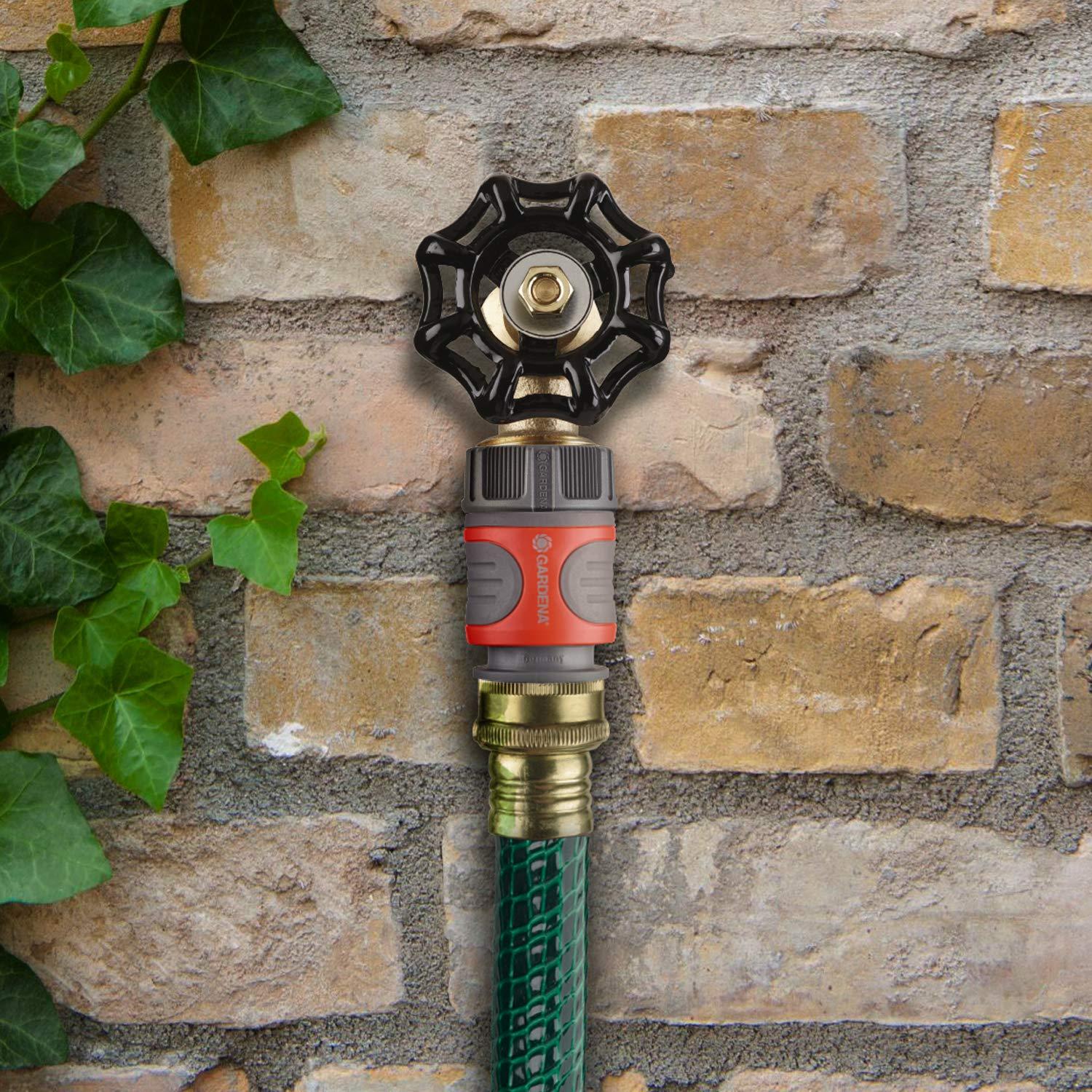 imageGardena 36917 Hose Connector Orange and Grey