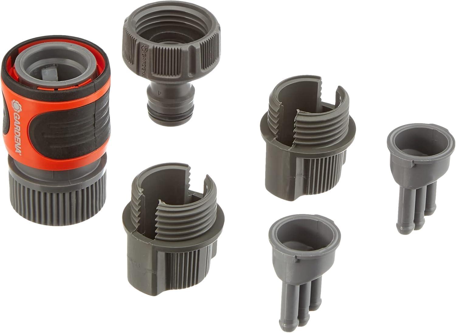 imageGardena 5316 Garden Hose Quick Connect Coupling SetSprinkler Hose
