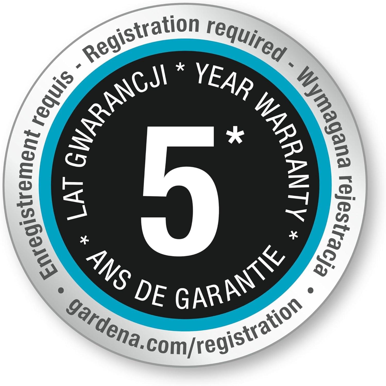 imageGardena 5316 Garden Hose Quick Connect Coupling SetSprinkler Hose