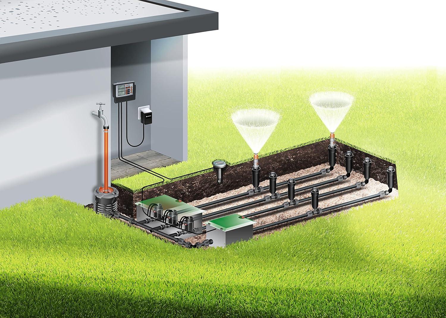imageGardena Irrigation Control System 4030 Forup to 4 Irrigation Valves Hose Connector