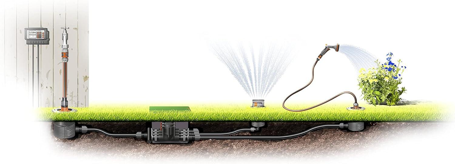 imageGardena Irrigation Control System 4030 Forup to 4 Irrigation Valves Hose Connector