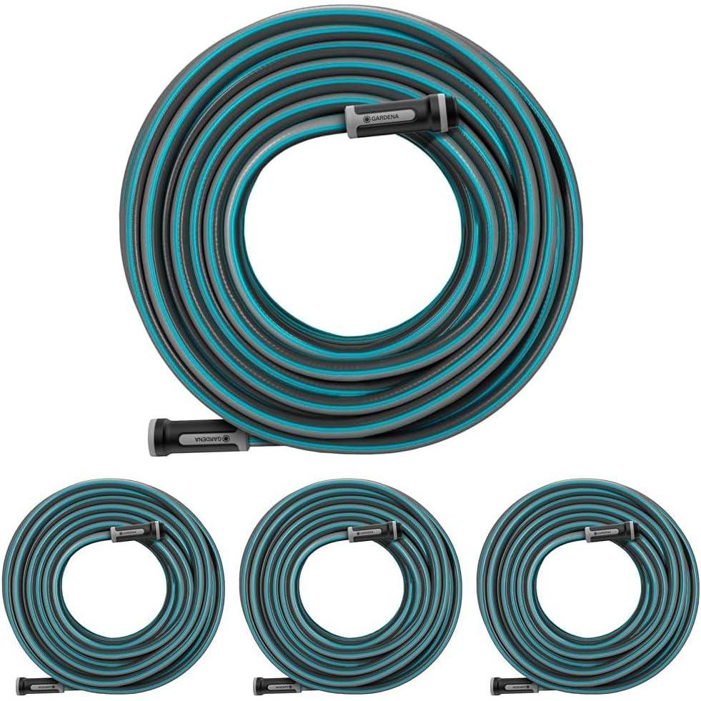 image20530 50 Foot 58quot HeavyDuty Gardening Hose HeavyDuty 5Ply Design Includes US Hose Threads European Made KinkResistant50 Length Pack of 4