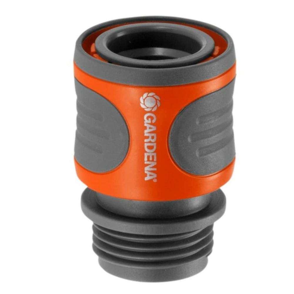 imageGardena 36917 Hose Connector Orange and Grey