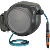 imageGARDENA 18630 Retractable Garden Hose Reel 115 x 12quot Wall Mounted Automatic Retraction ampamp Length Lock for Easy Watering Heavy Duty Swivel Bracket 180 Includes Nozzle Made in Europe75 ft