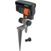 imageGARDENA 20575  Up to 2300 sq ft  ZoomMaxx Adjustable Oscillating Sprinkler on Metal Step Spike for Watering Large Area Lawn with US Hose Threads Yard and Garden Gardena Quick Connects