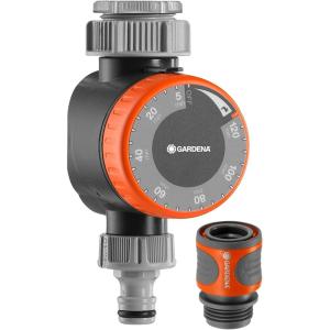 GARDENA 31169 | Mechanical Water Timer with Flow Control