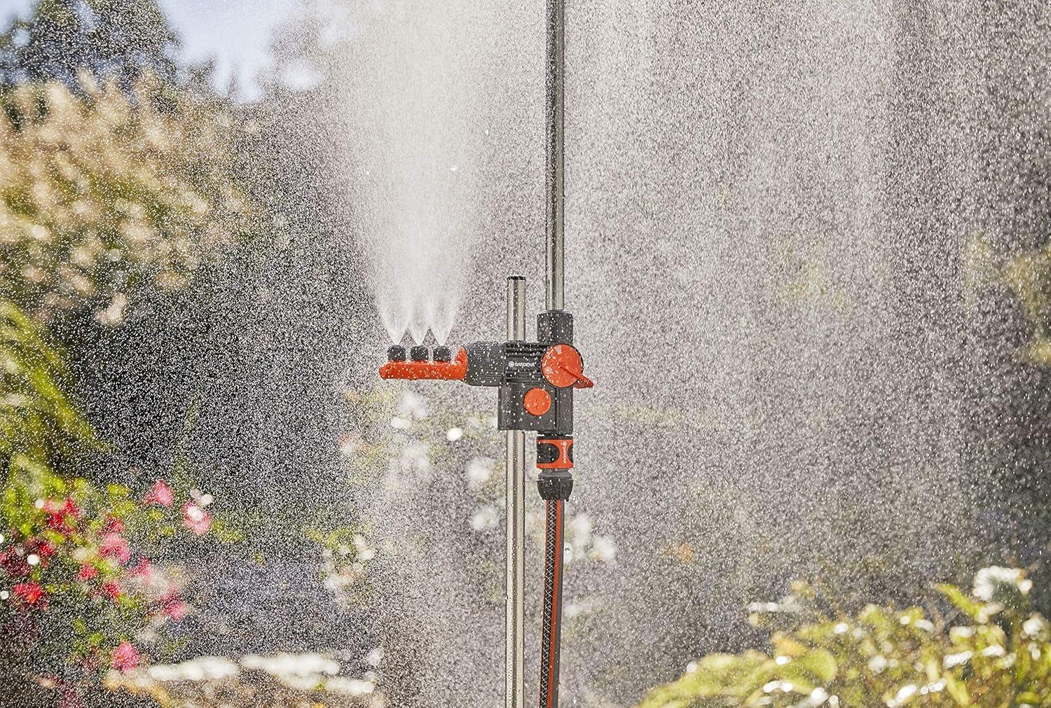 imageGardena 959 Outdoor Portable Garden Shower Duo On Spike