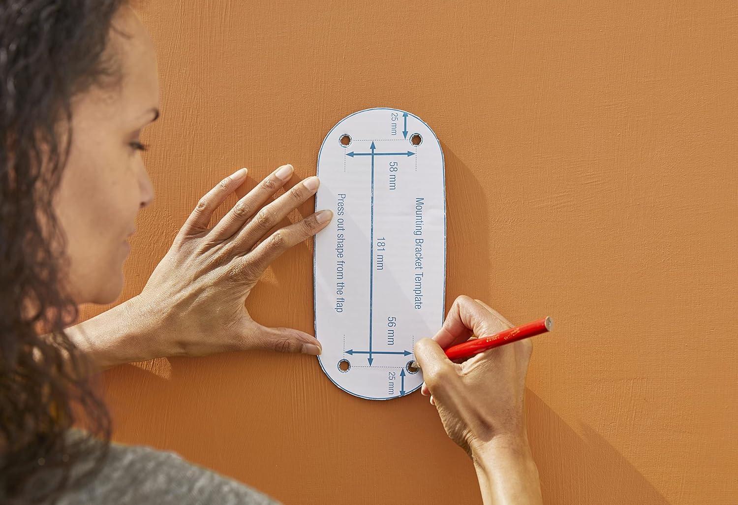 imageGARDENA 08050 Retractable Garden Hose Reel 82 x 12quot hose Wall Mounted Automatic Retraction ampamp Length Lock for Easy Watering Heavy Duty Swivel Bracket 180 Includes Nozzle