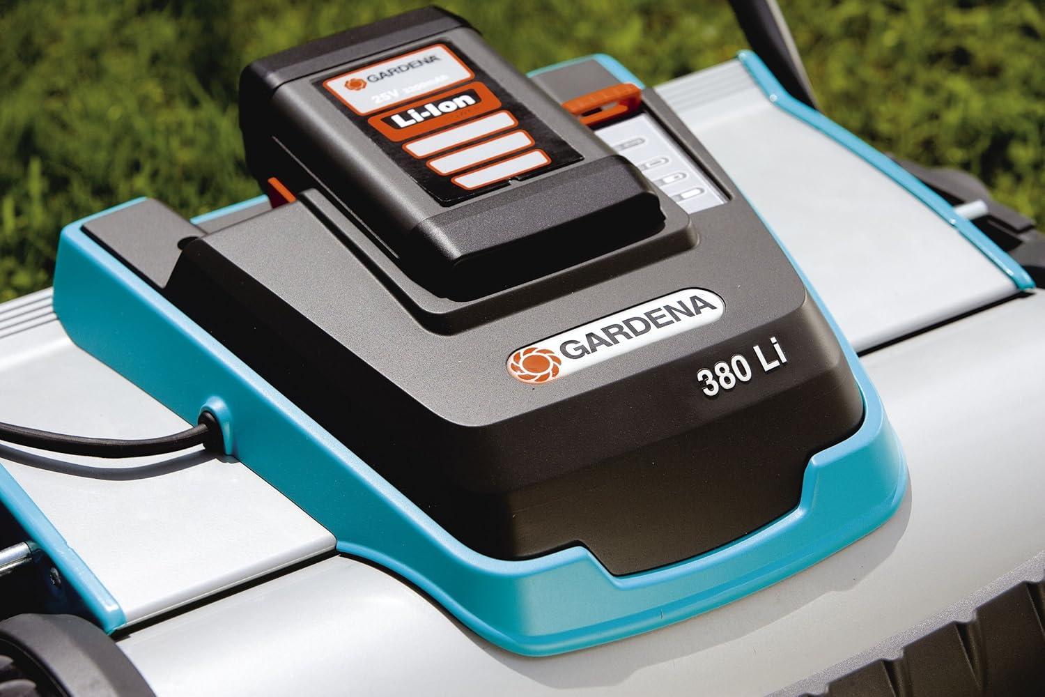 image:image8838 25Volt 32 Ah LithiumIon Battery For 4025 Cordless Reel Lawn Mower 380 Li