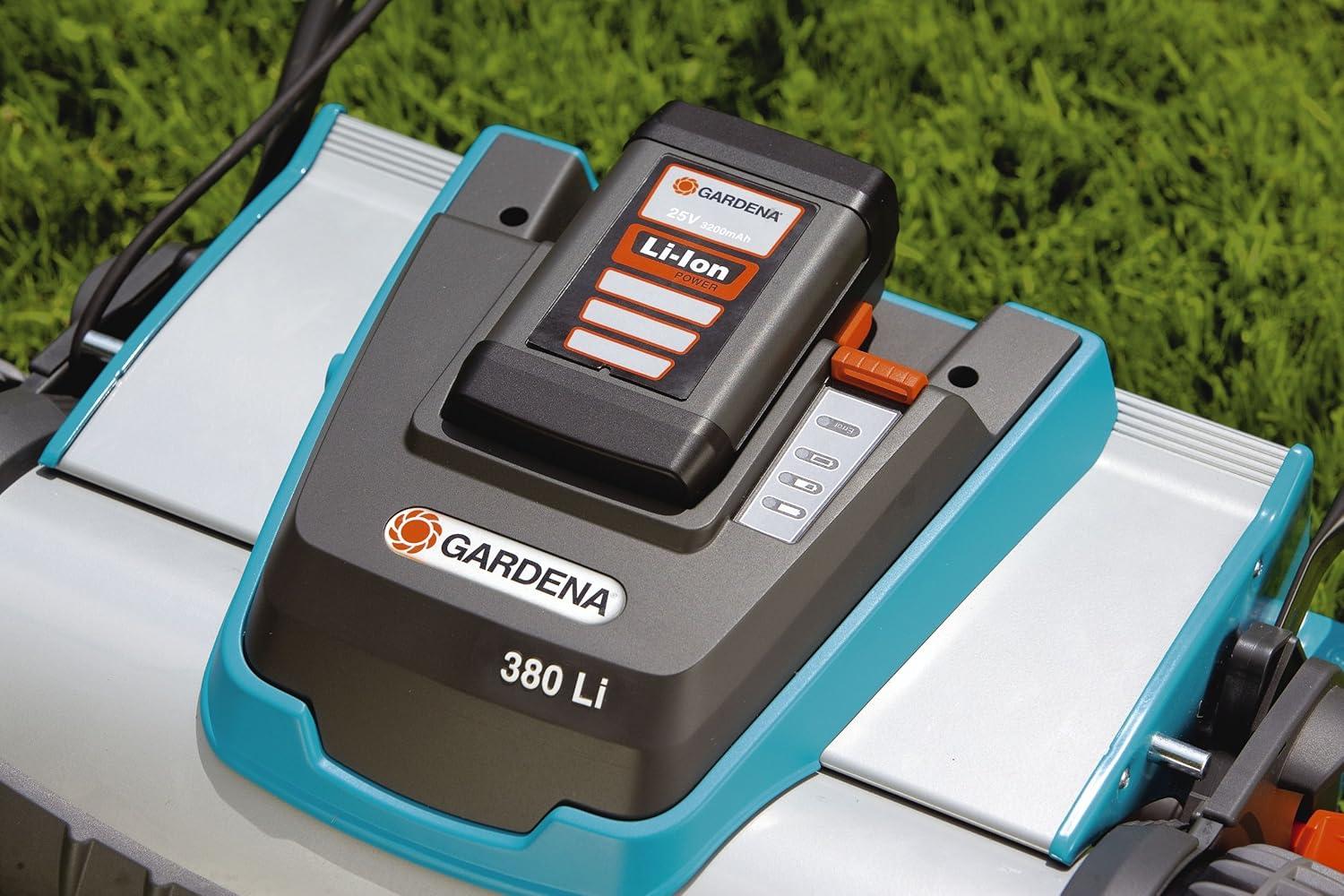 image:image8838 25Volt 32 Ah LithiumIon Battery For 4025 Cordless Reel Lawn Mower 380 Li