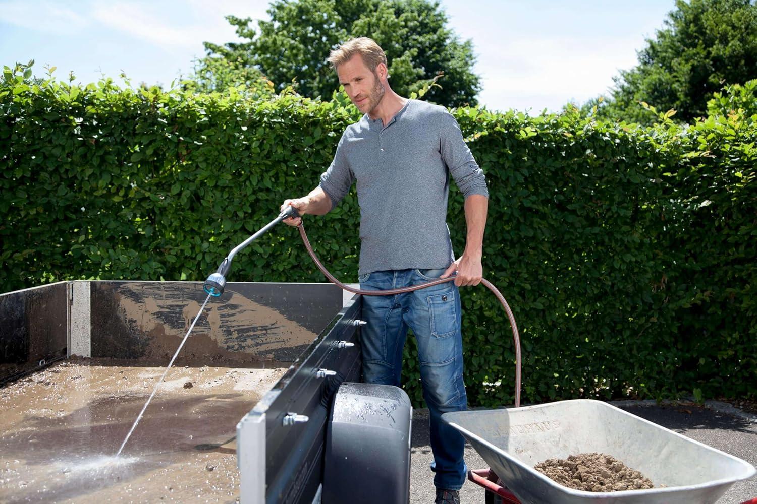 imageFusilarrosoir Premium de Gardena pulvrisateur robuste pour larrosage et le nettoyage 90 cm de long 3 types de jet protection antigel1833688Fusilarrosoir Premium