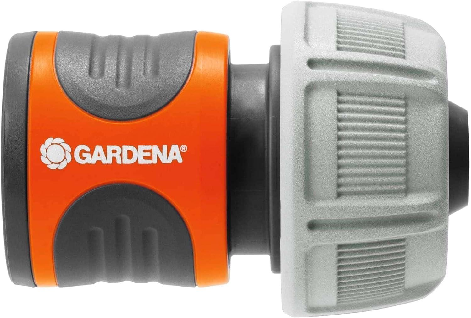 imageGARDENA Raccords dArrosage Rapide 13 mm 12quot et 15 mm 58quot Raccord Enfichable de Dbut de Tuyau tanche Rainures Encastres Rainures Emball 182152019 mm 34