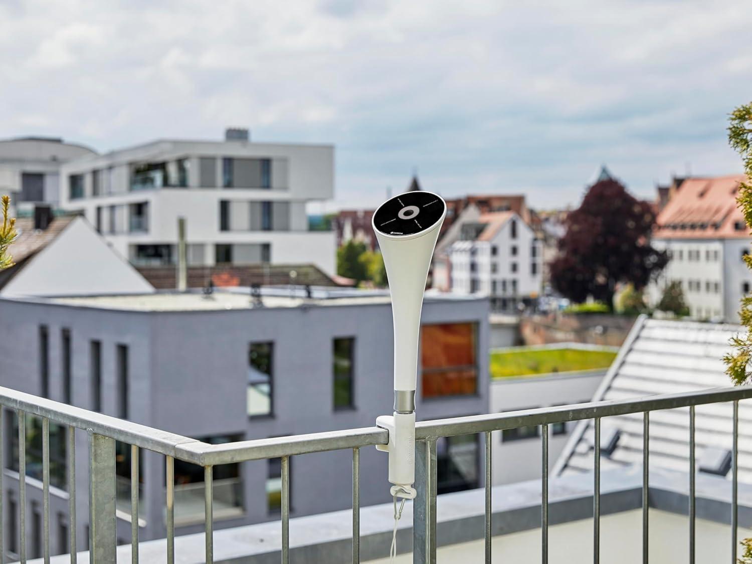 imageGardena ClickUp Manche Poigne Fixation Solide pour Tous Les modles ClickUp Bois de mlze certifi FSC Maintien scuris 1130020Support pour balcon