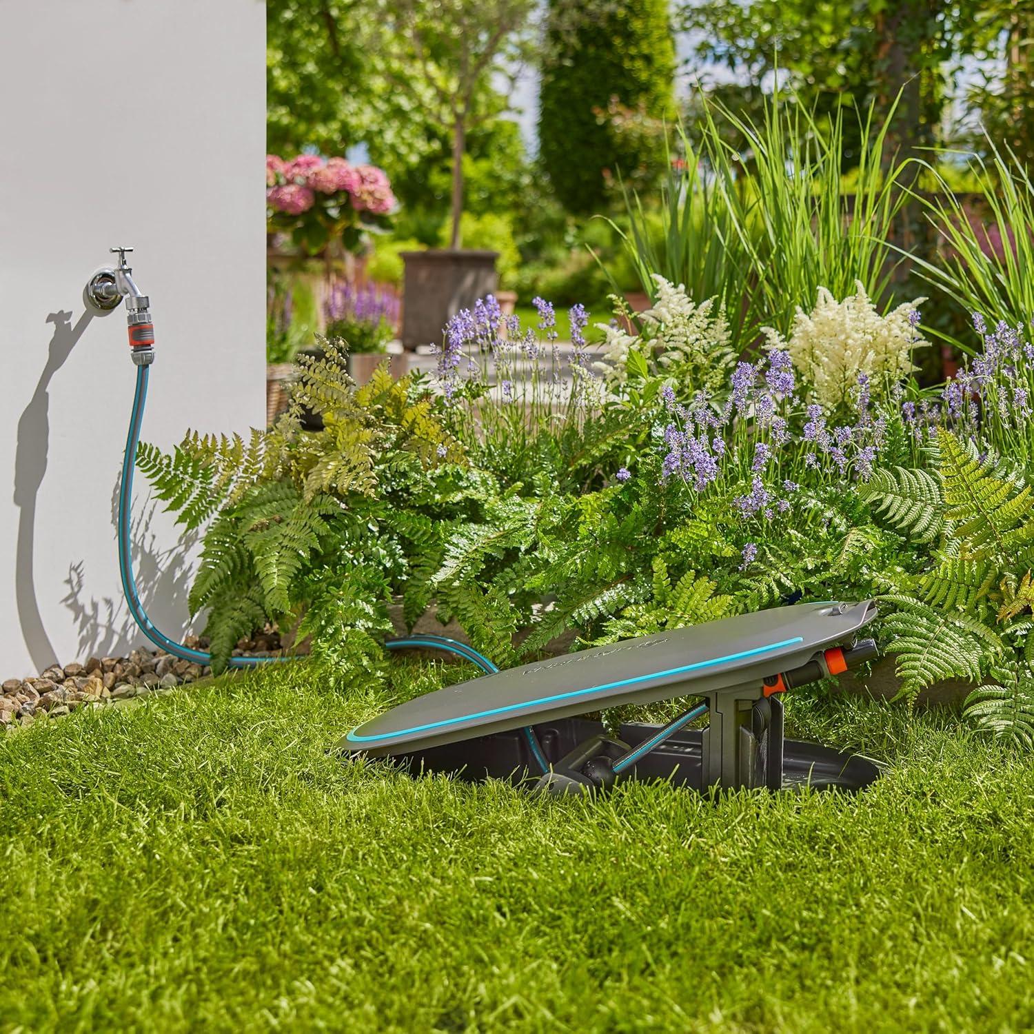 imageGardena Dvidoir darrosage couvert RollUp M tuyau de 20 m installation souterraine discrte fonction denroulement automatique rsistant aux intempries 1865020