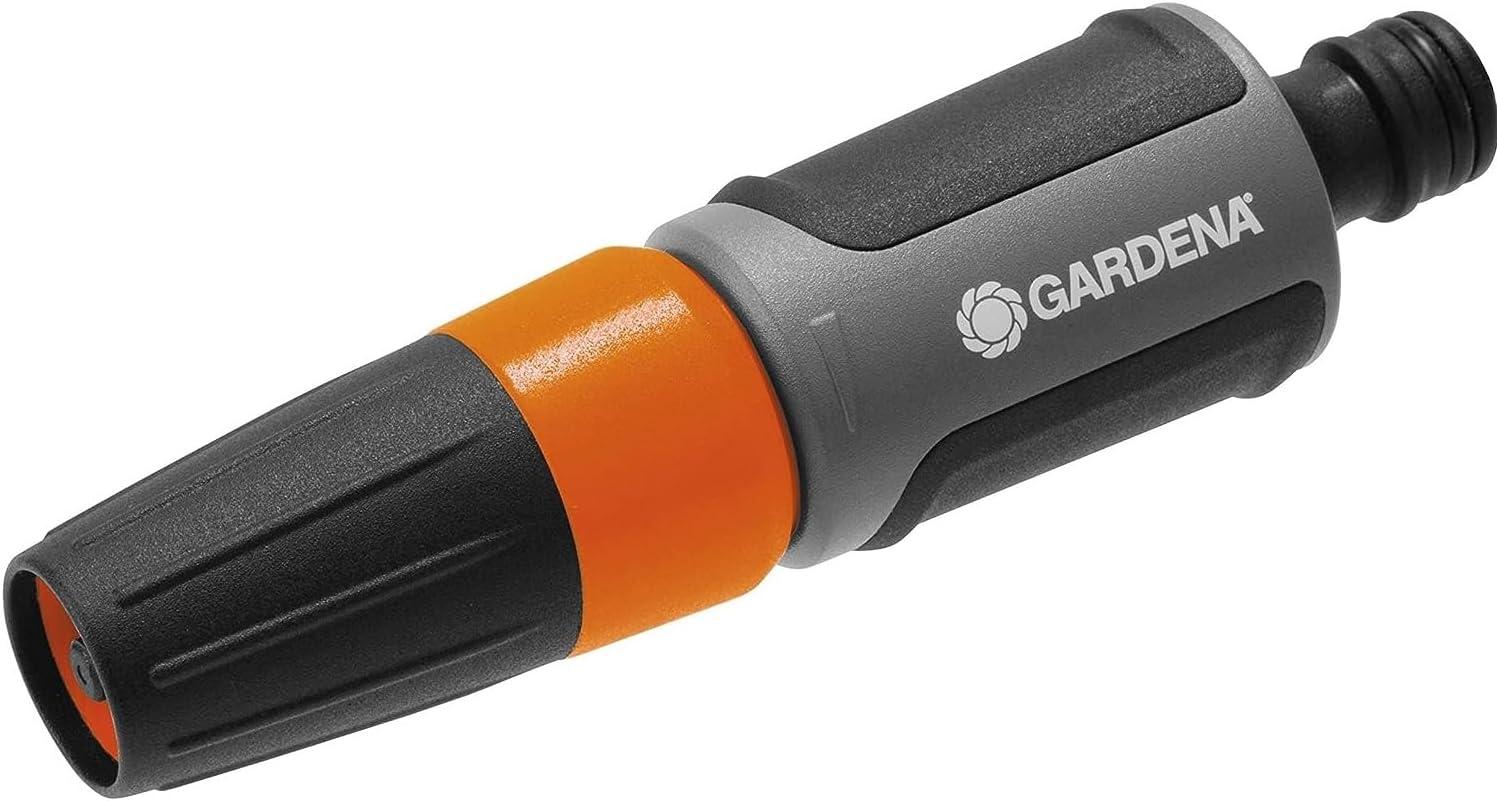 imageGardena EcoLine Ncessaire de base Avec pistolet de nettoyage nez de robinet adaptateur raccord de tuyau et raccord aquastop pour arrosage et nettoyage rsistant aux UV et au gel 1890020Ncessaire de base