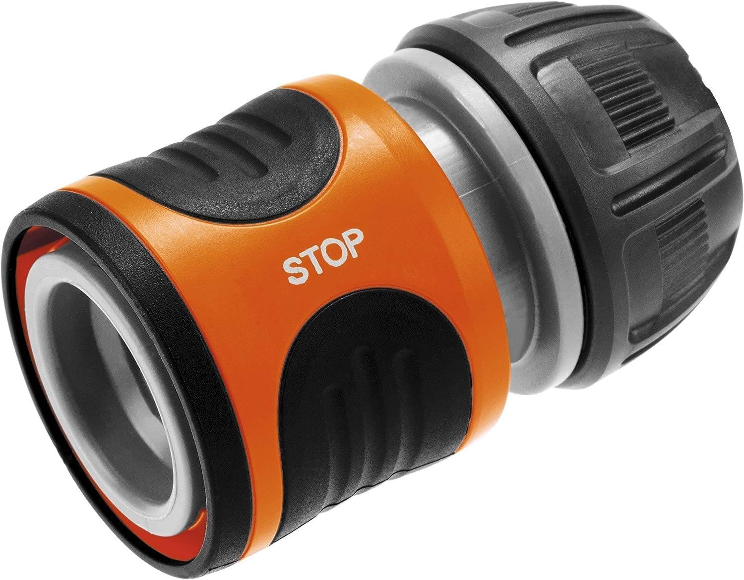 imageGardena EcoLine Ncessaire de base Avec pistolet de nettoyage nez de robinet adaptateur raccord de tuyau et raccord aquastop pour arrosage et nettoyage rsistant aux UV et au gel 1890020Ncessaire de base