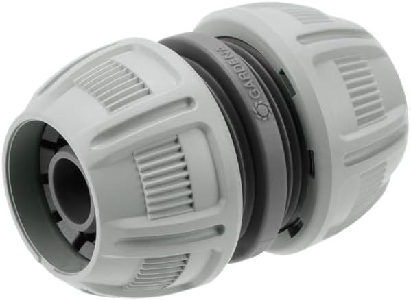 imageGardena Ensemble rpar 13 mm 12 Pouce et 15 mm 58 Pouce rparation de tubes faciles sans outil poigne de puissance crou de serrage spcialement en forme 1828020Rparateur de Tuyau