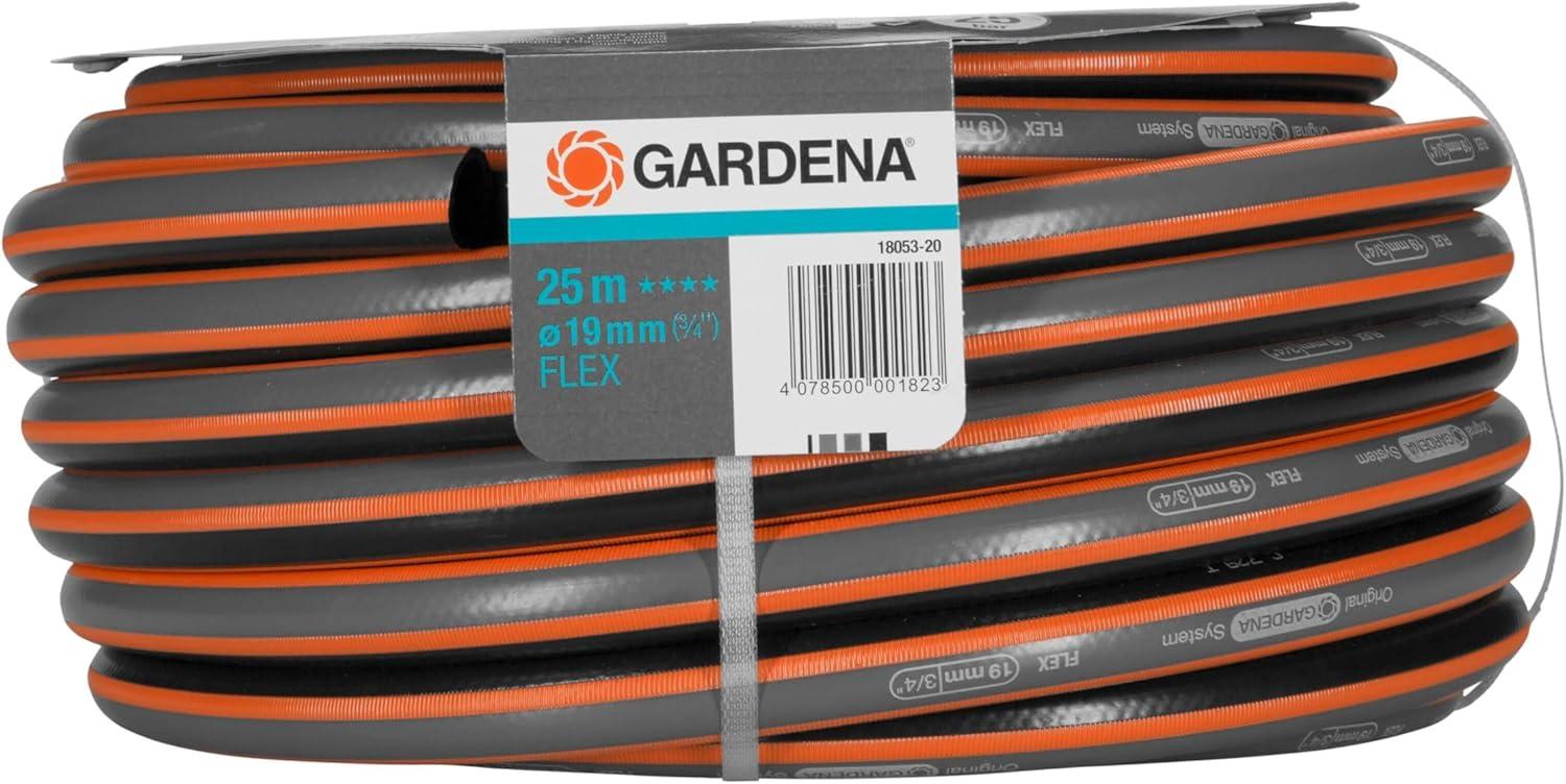 imageGardena Tuyau de Comfort FLEX 13 mm 12 Pouce 15 m Tuyau de jardin flexible et dimensionnellement avec profil de poigne de puissance imprim 25 bar sans pices systme 180312025 m 34