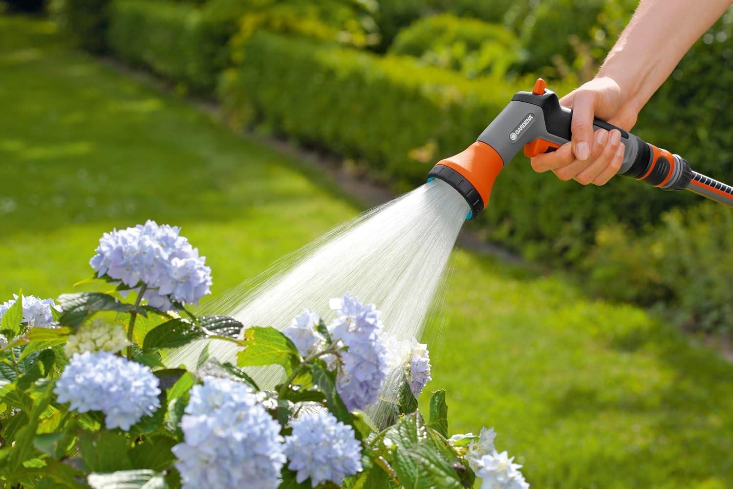 imageGardena pistoletarrosoir de balcon lance darrosage des plantes pulvrisation ultra douce protection contre le gel commande une main 1840520Pistoletarrosoir Classic
