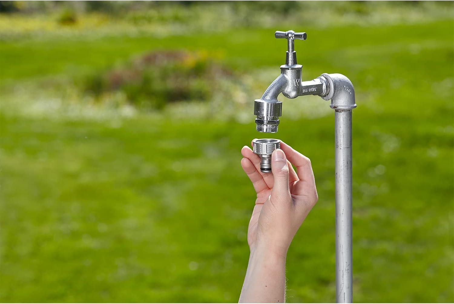 imageNez de robinet Premium 265 mm G 34 Pouce de Gardena adaptateur pour robinets rsistant au gel emball 182412026 5mm G 34