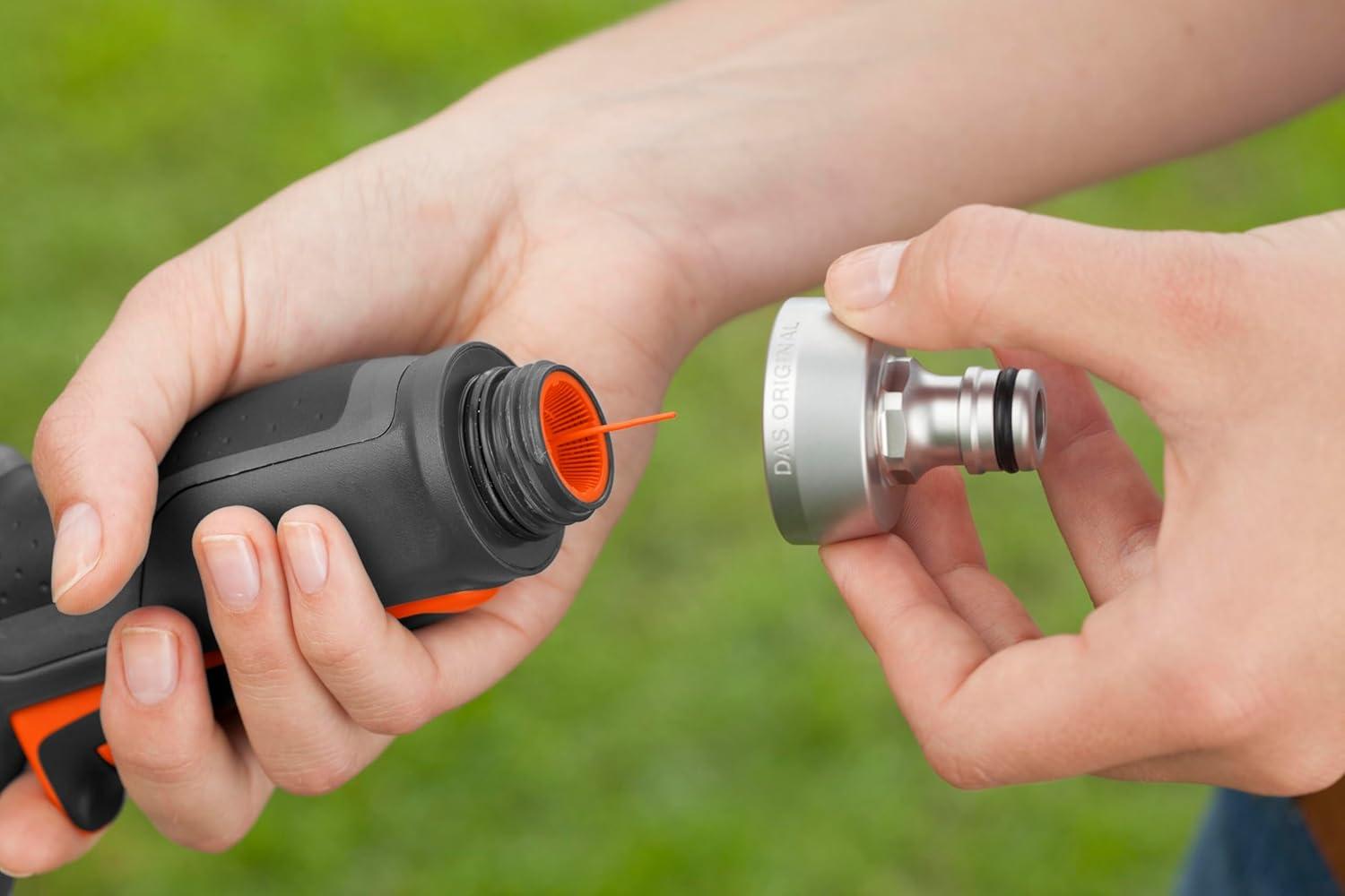 imagePistolet darrosage multiapplications Comfort de Gardena pistolet darrosage et de nettoyage 5 formes de pulvrisation rsistant au gel1831520Pistolet multiapplications Premium