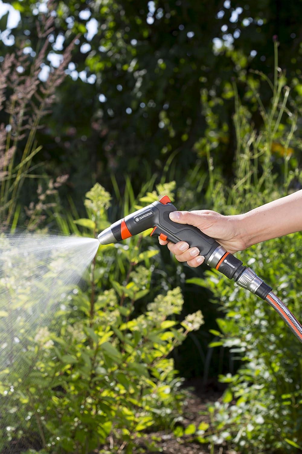 imageRaccord darrosage Premium Aquastop 19 mm 34 Pouce de Gardena aquastop bon maintien du tuyau rsistant au gel emball 18254201315mm 1258
