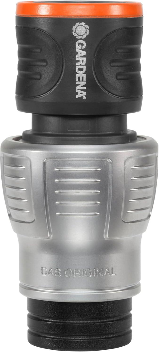 imageRaccord darrosage Premium Aquastop 19 mm 34 Pouce de Gardena aquastop bon maintien du tuyau rsistant au gel emball 182542019mm 34