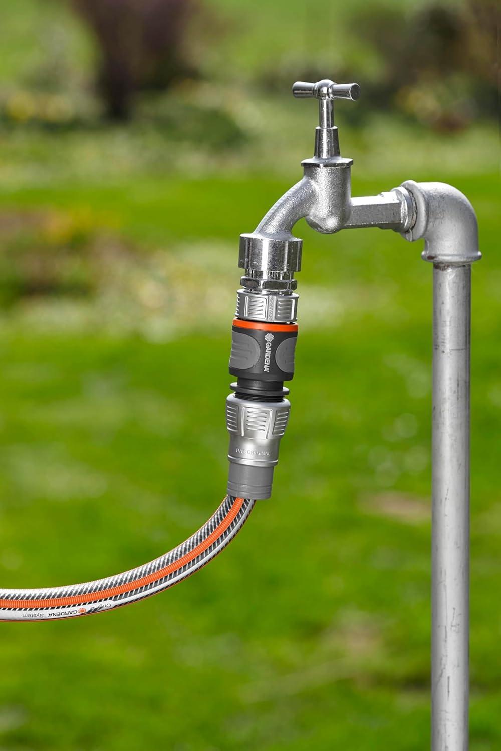 imageRaccord darrosage de tuyau Premium 13 mm 12 15 mm 58 Pouce de Gardena adaptateur pour robinets rsistant au gel 18255201315mm 1258