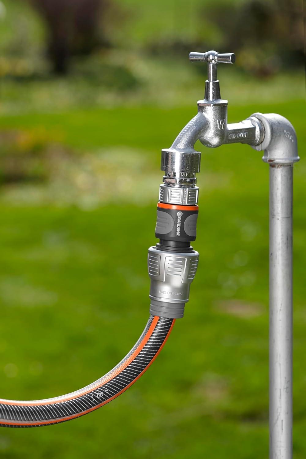 imageRaccord darrosage de tuyau Premium 13 mm 12 15 mm 58 Pouce de Gardena adaptateur pour robinets rsistant au gel 182552019mm 34