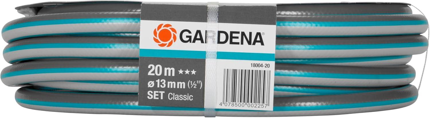imageTuyau Gardena Classic 13 mm 12quot 20 m tuyau darrosage universel en tissu crois robuste pression dclatement 22 bars rsistant aux UV 1800420