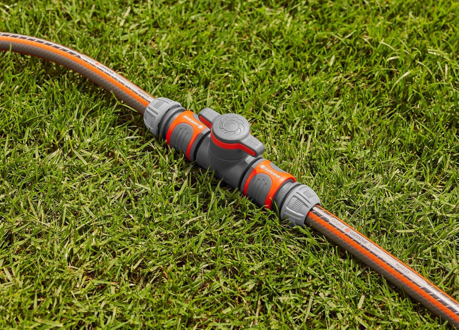imageVanne de rgulation Gardena vanne de rgulation pour rguler et couper en continu le dbit deau rgulation de porte dun arroseur 1826720sans raccord de tuyau