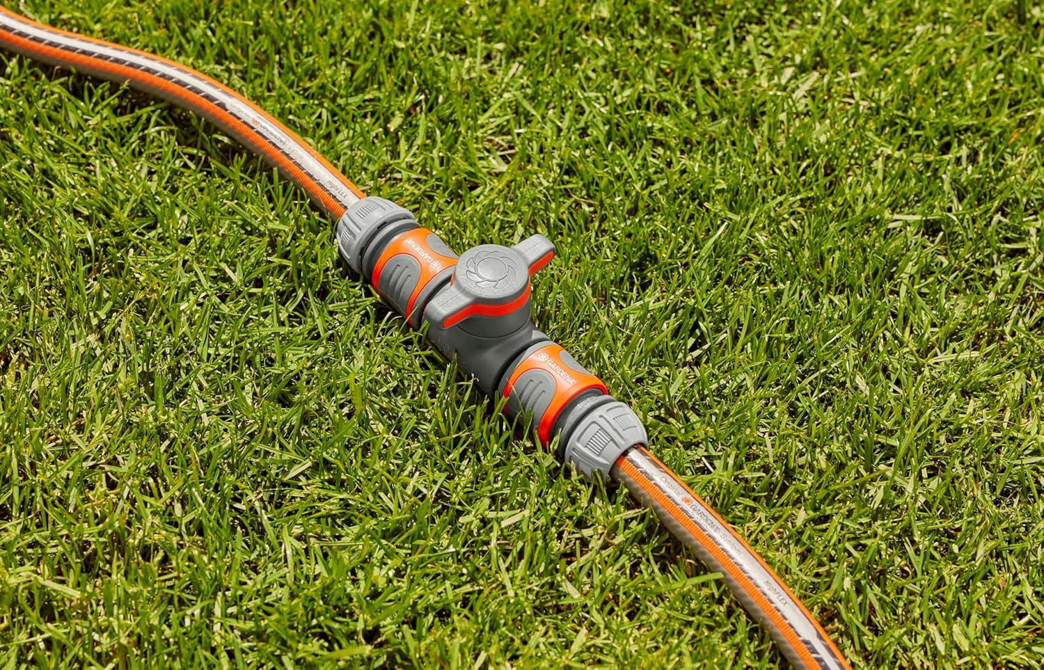 imageVanne de rgulation Gardena vanne de rgulation pour rguler et couper en continu le dbit deau rgulation de porte dun arroseur 1826720sans raccord de tuyau