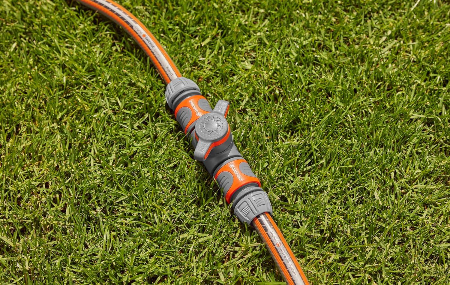 imageVanne de rgulation Gardena vanne de rgulation pour rguler et couper en continu le dbit deau rgulation de porte dun arroseur 1826720sans raccord de tuyau