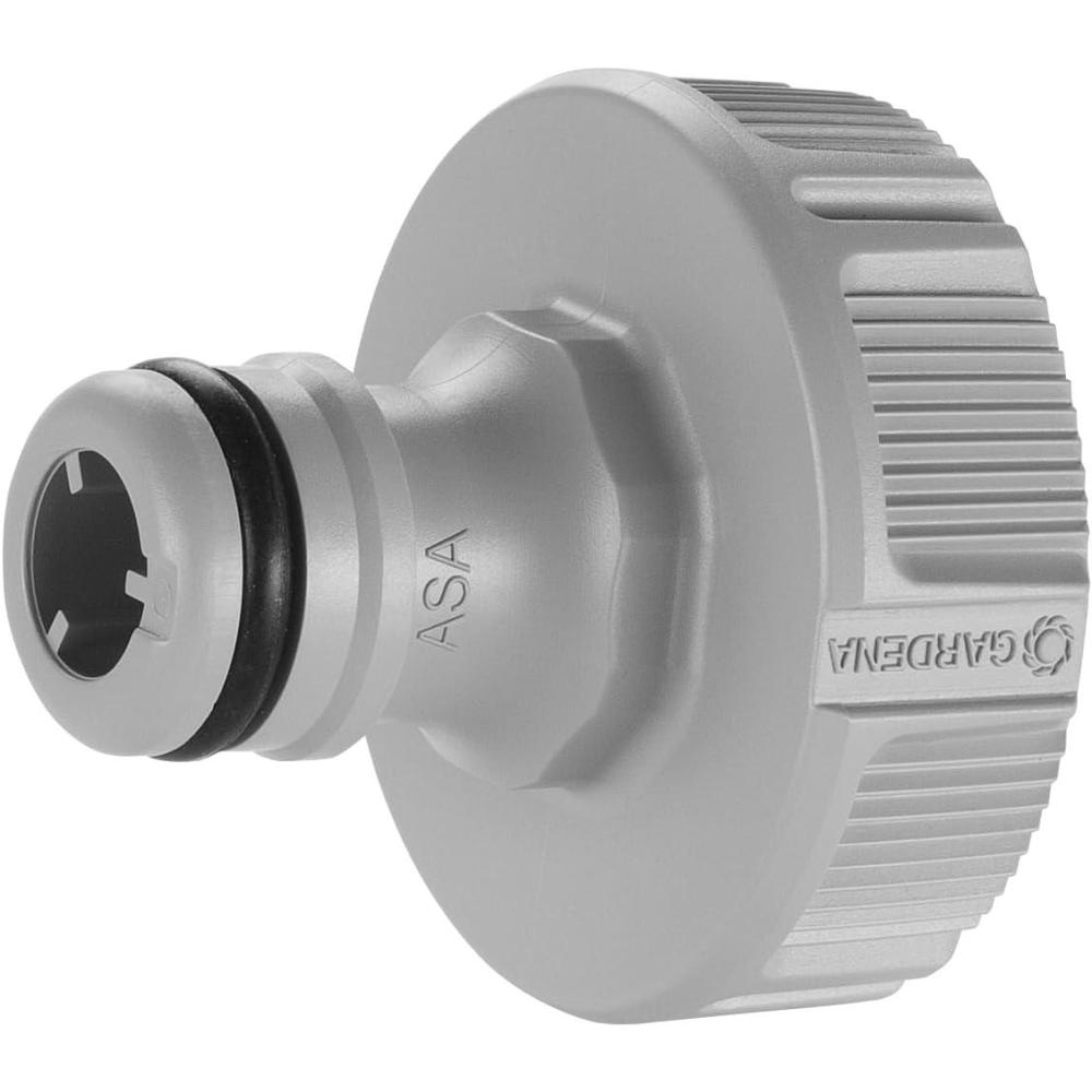 imageGardena Nez de robinet 21 mm G 12 pouces OGS adaptateur pour raccordement dun tuyau darrosage technologie anticlaboussure rsistant au gel 182202033 3mm G 1