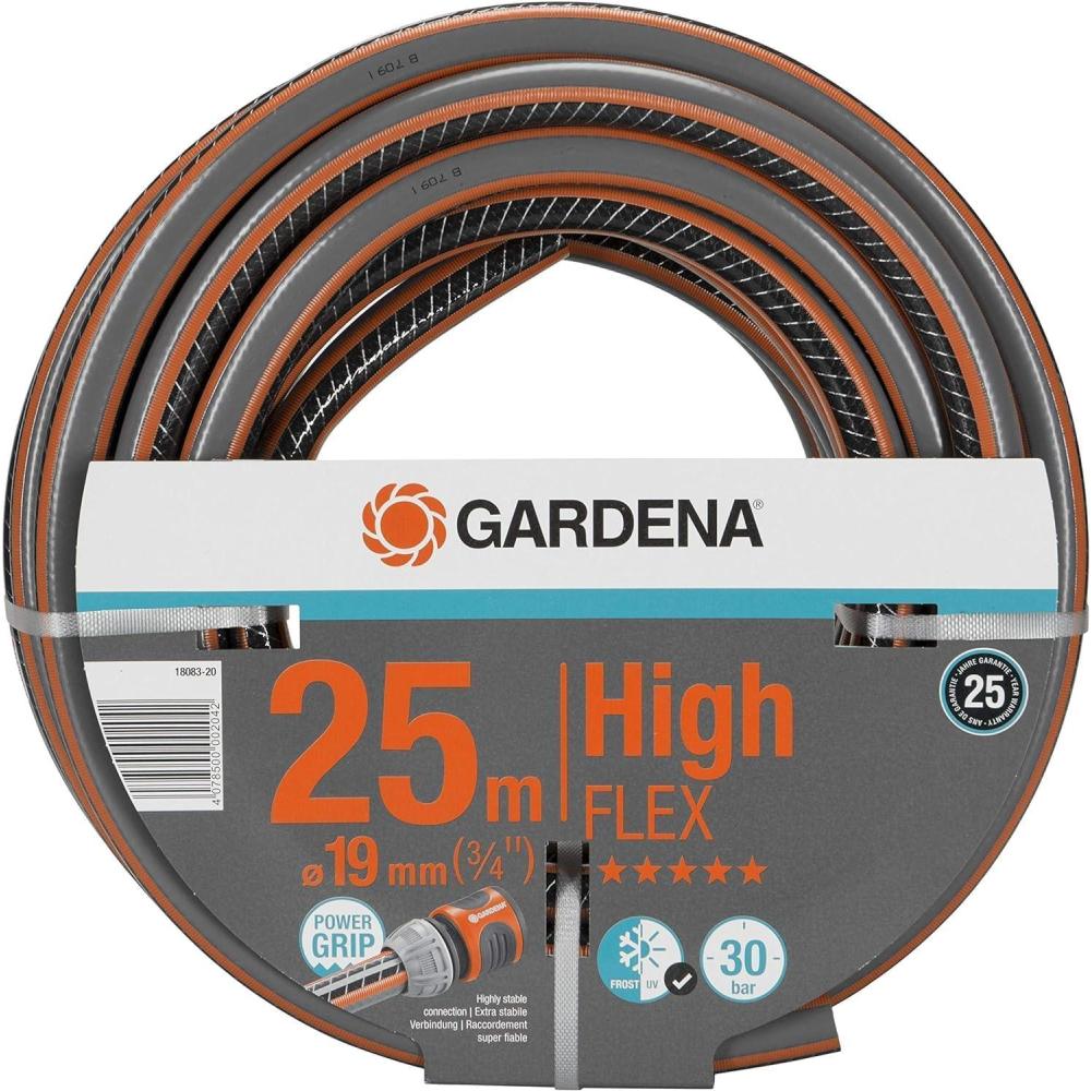 imageGardena Tuyau Highflex Confort 13 mm 12 Pouce 15 m Tuyau de jardin avec profil de puissance pression de 30 bars stable dimensionnellement rsistant aux UV 180612025 m 34
