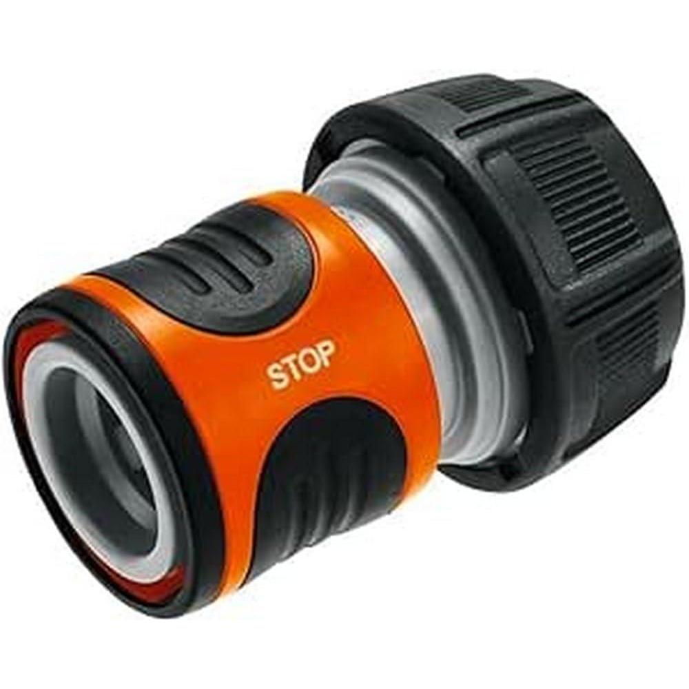 imageRaccord darrosage Aquastop 19 mm 34 Pouce de Gardena connecteur enfichable avec Aquastop pour extrmit de tuyau Powergrip emball 182142019mm 34