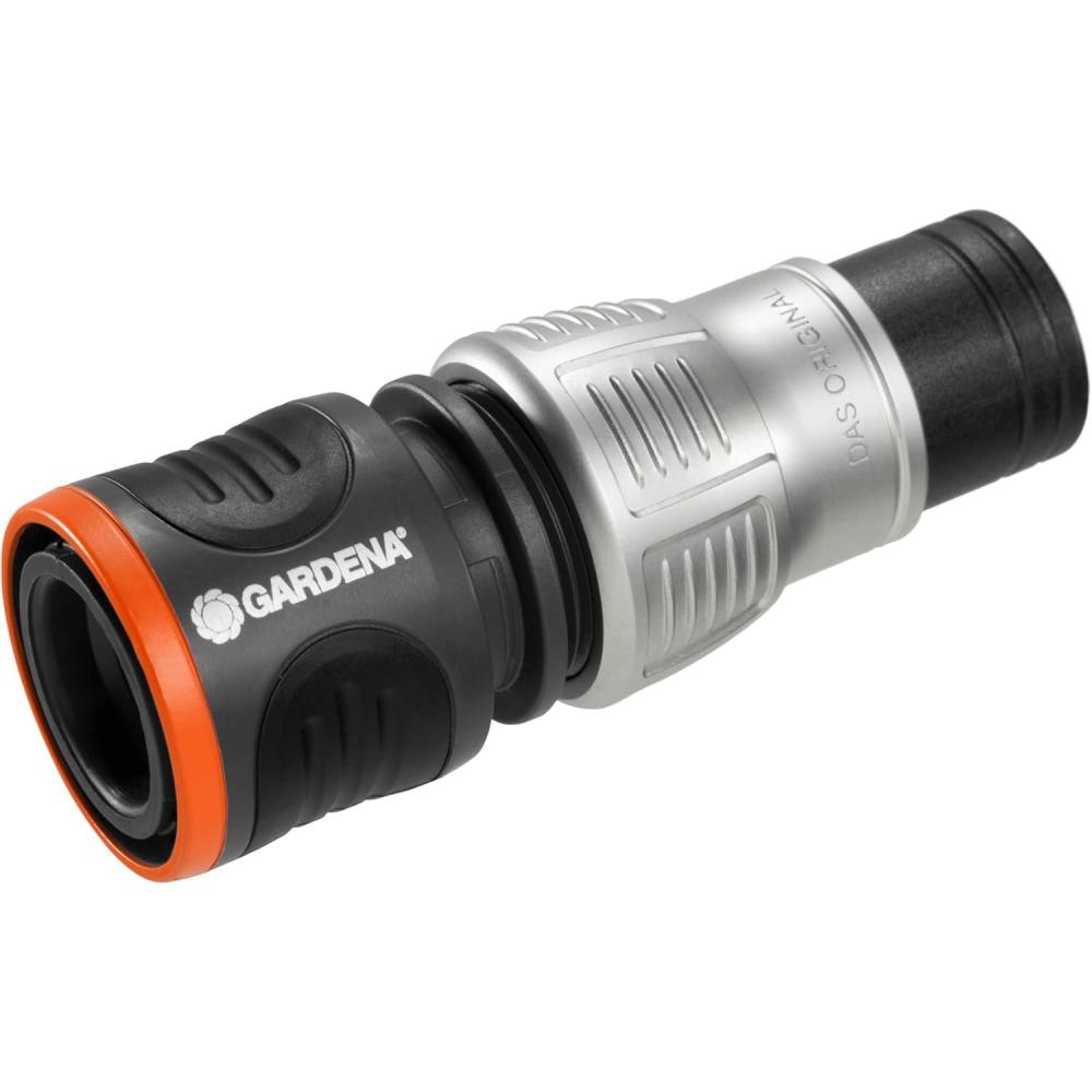 imageRaccord darrosage Premium Aquastop 19 mm 34 Pouce de Gardena aquastop bon maintien du tuyau rsistant au gel emball 18254201315mm 1258