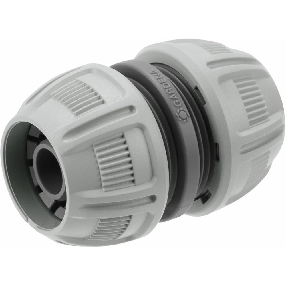 imageRparateur de tuyau darrosage 13 mm 12 Pouce et 15 mm 58 Pouce de Gardena  rparation de tuyau facile et sans outils Power Grip emball 182322013 mm 12  15 mm 58