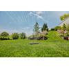Arroseur pour surfaces carrées AquaZoom Gardena S : Arroseur pour l’arrosage de surfaces de 9-150 m², portée 3-15 m, distance de jet 3-10 m, filtre métallique intégré (18710-20)(28 m² – max. 350 m²)